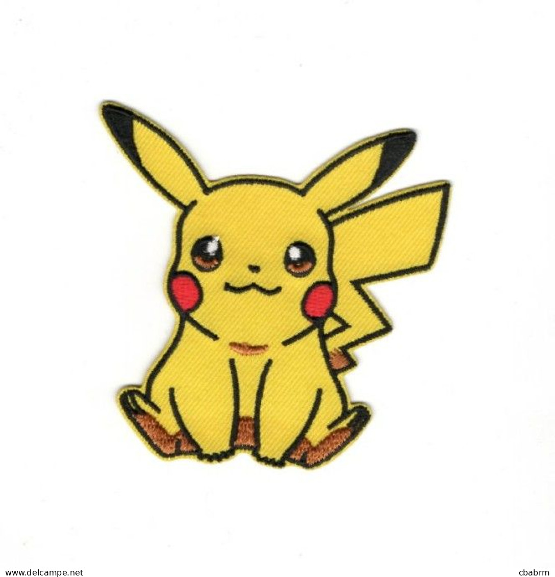 PIKACHU POKEMON PATCH ECUSSON Patch Thermocollant - Objets Dérivés