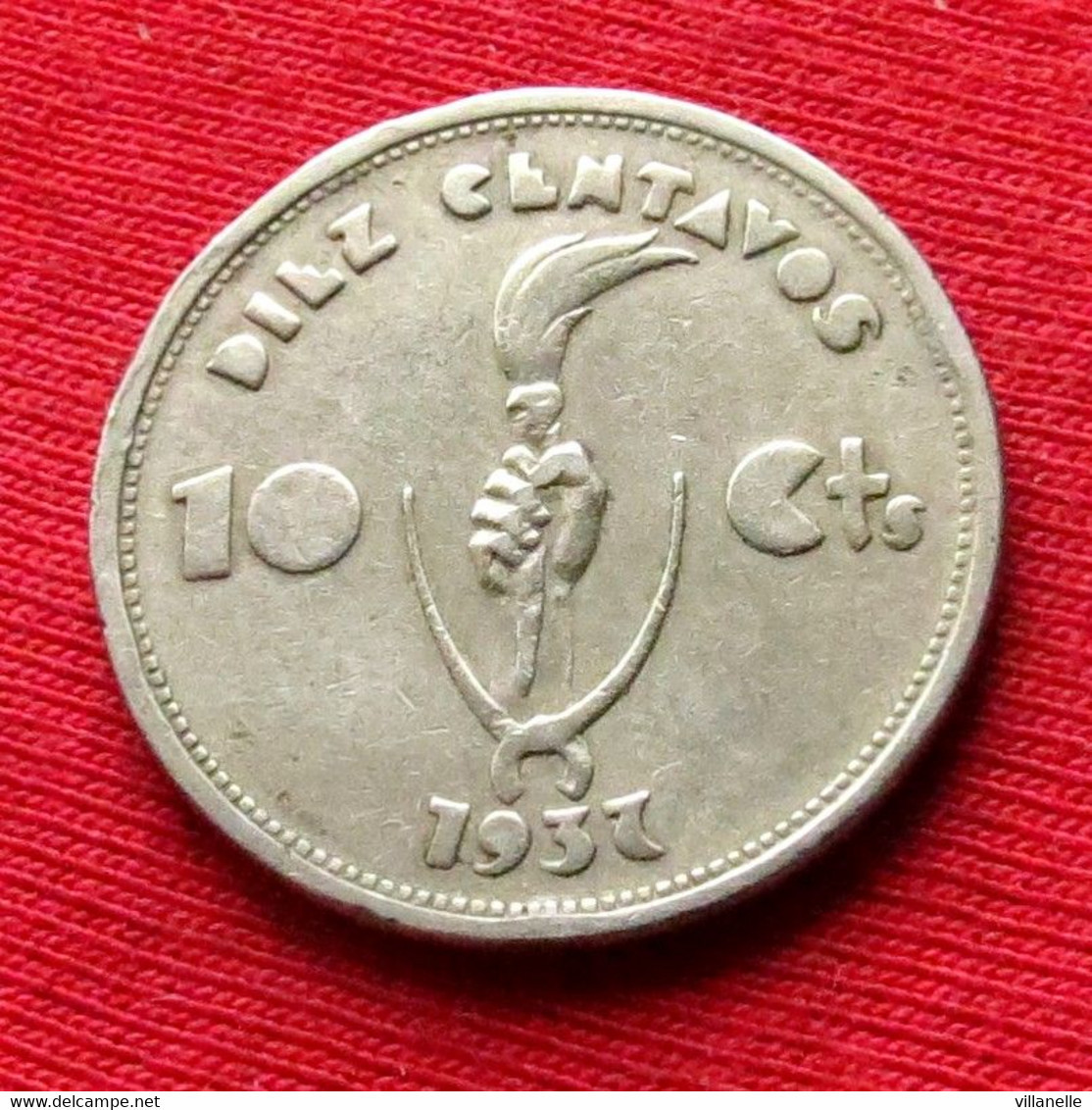 Bolivia 10 Centavos 1937 Bolivie W ºº - Bolivia
