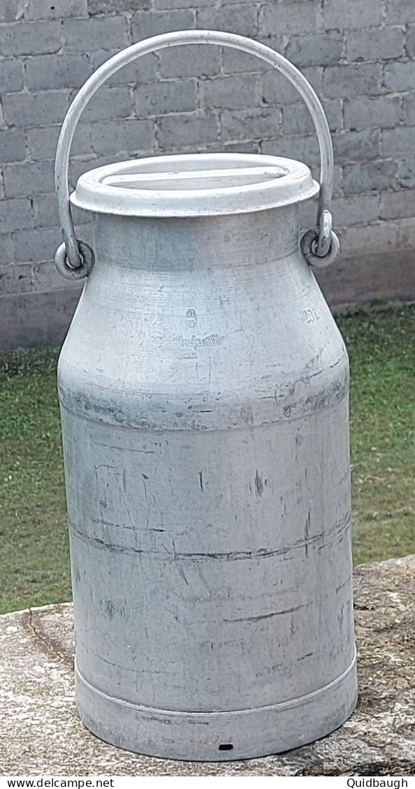 Ancienne Cruche à Lait En Aluminium 20 Litres - Altri & Non Classificati