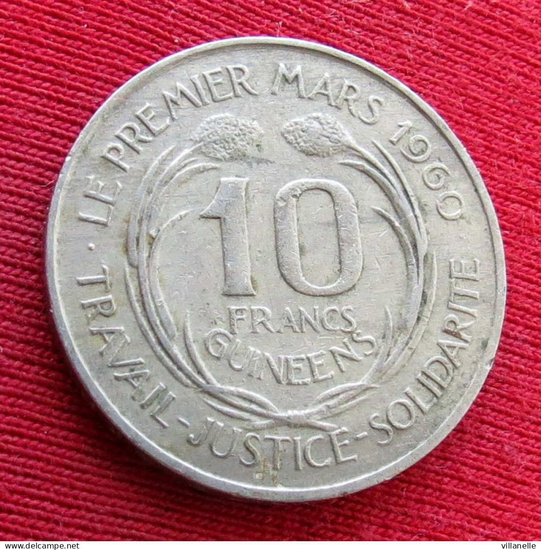 Guinea 10 Francs 1962 Guine Guinee  W ºº - Guinee