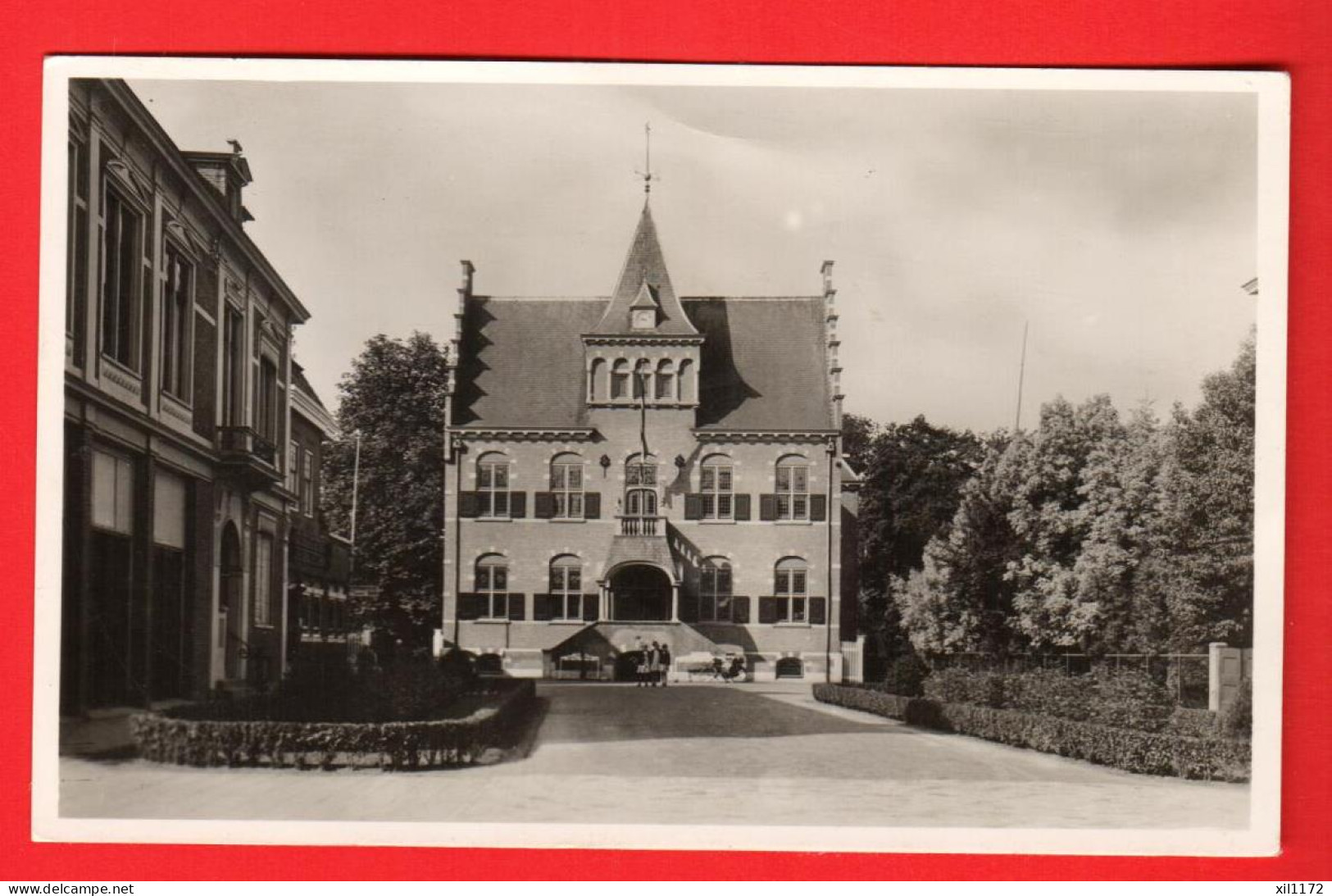 ZWO-09  Veendam  Raadhuis. Used 1943  To Rotterdam - Veendam