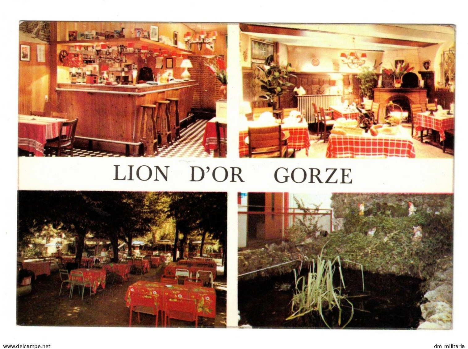 57 - GORZE - HOSTELLERIE DU LION D'OR - HÔTEL RESTAURANT - MOSELLE - Metz Campagne