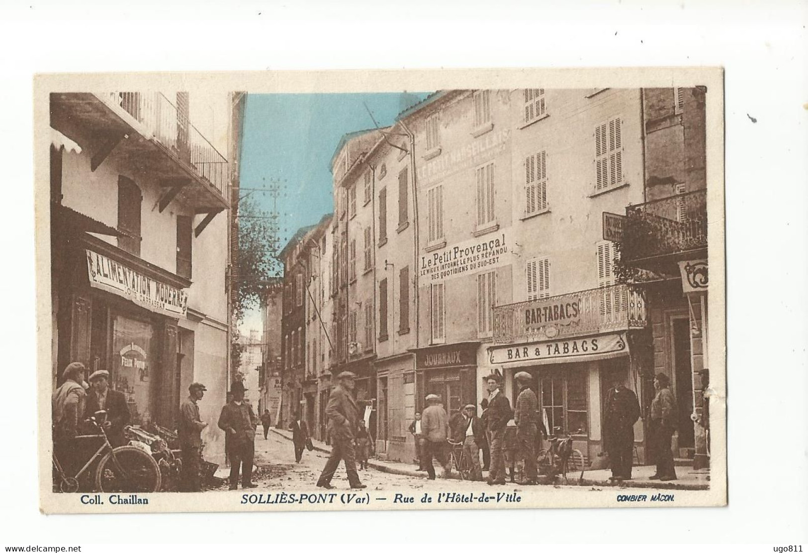 SOLLIES-PONT   -    Rue De L'Hôtel De Ville - Sollies Pont
