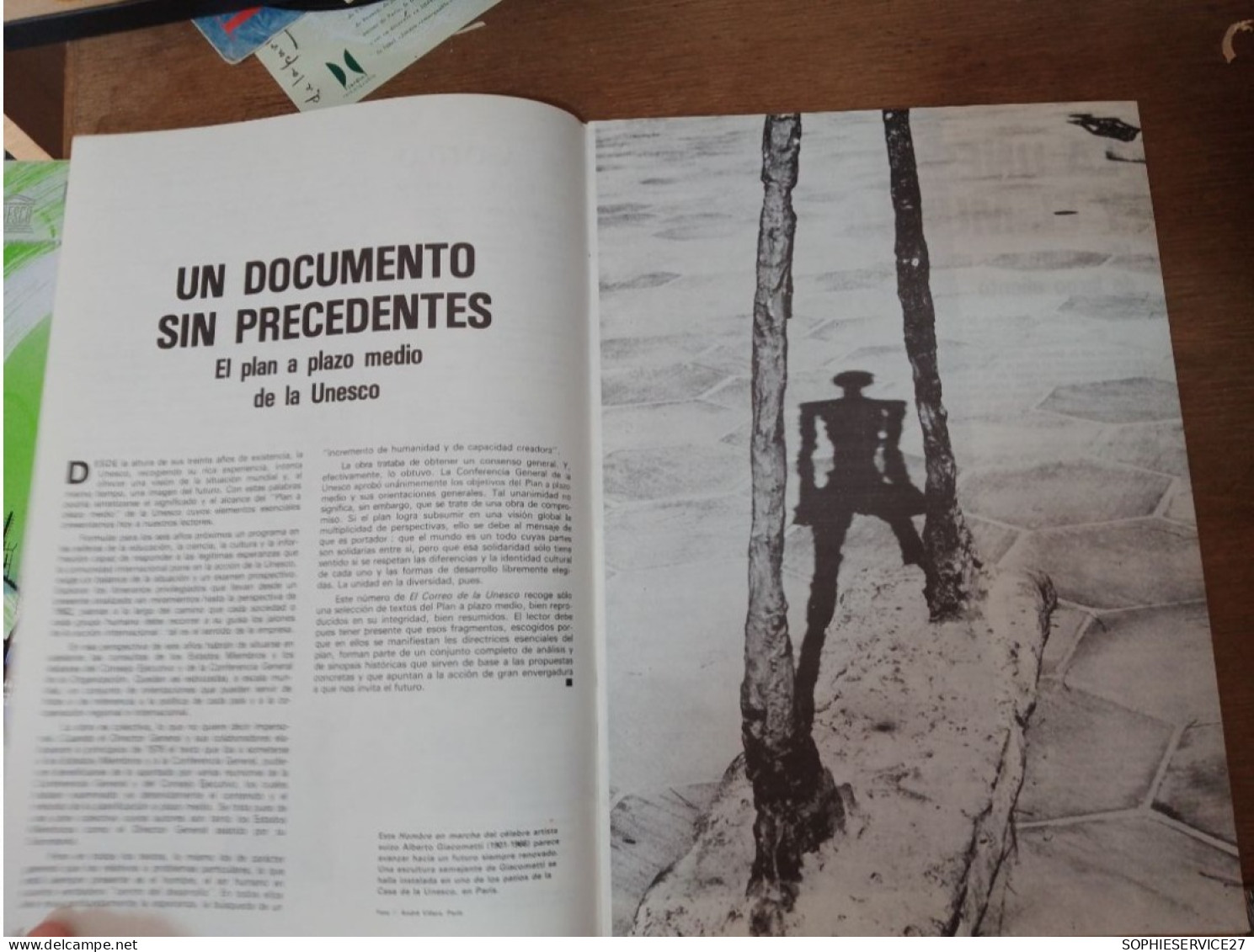 130 //  EL CORREO / UNA VENTANA ABIERTA AL MUNDO / UNESCO 1977 / LA UNESCO Y EL MUNDO   - PERSPECTIVAS PARA 1982 - Cultura