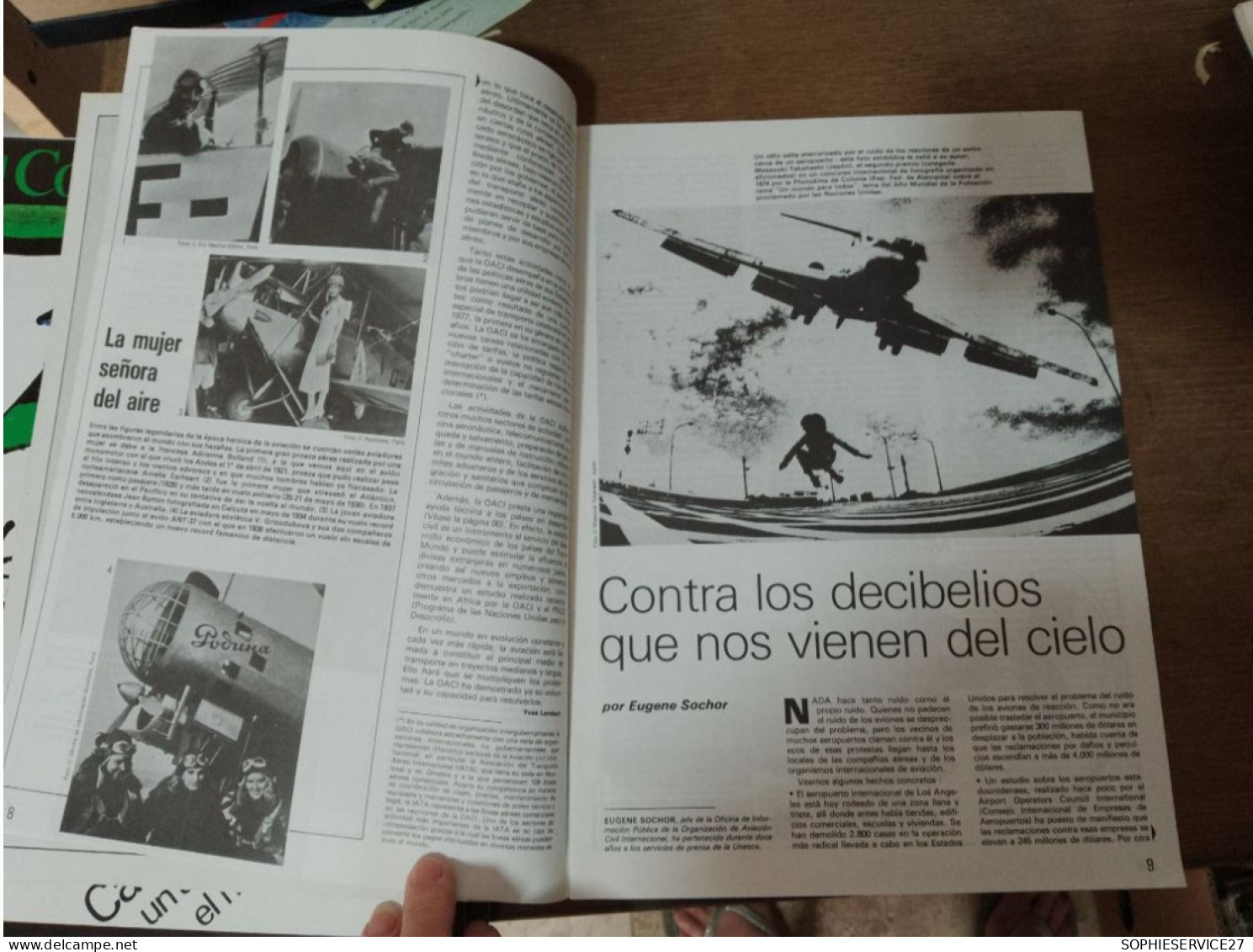 130 //  EL CORREO / UNA VENTANA ABIERTA AL MUNDO / UNESCO 1978 / LA AVIACION CUMPLE 75 ANOS - Cultura