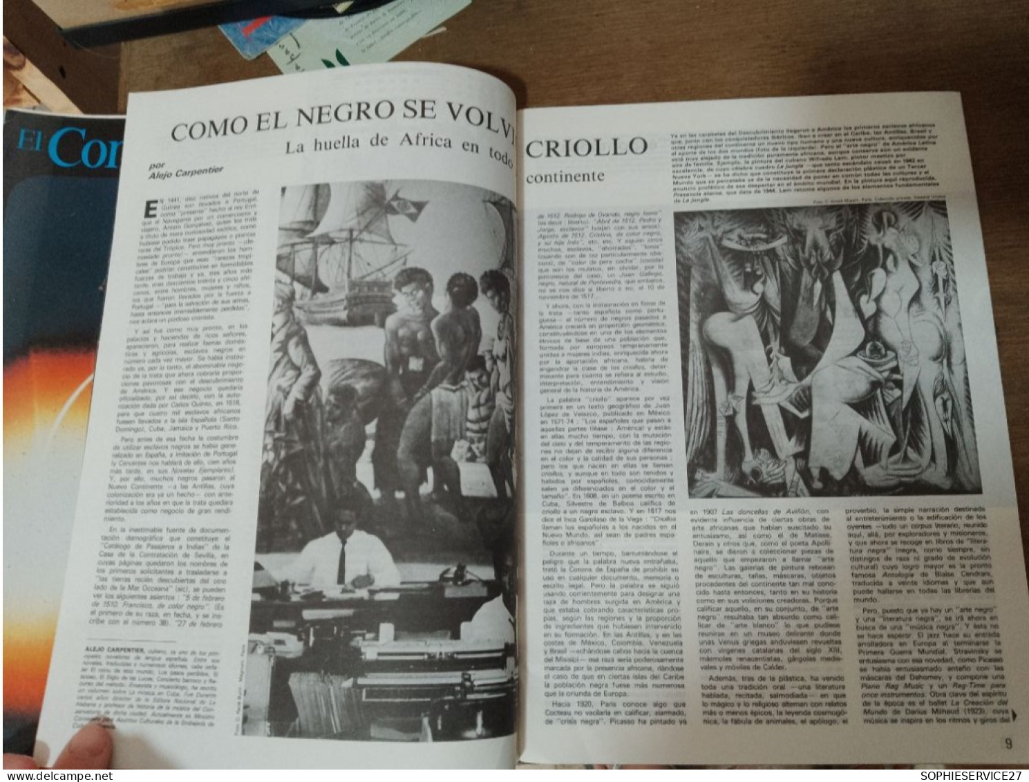 130 //  EL CORREO / UNA VENTANA ABIERTA AL MUNDO / UNESCO 1977 / AMERICA LATINA MULTIPLE Y UNA - Cultura