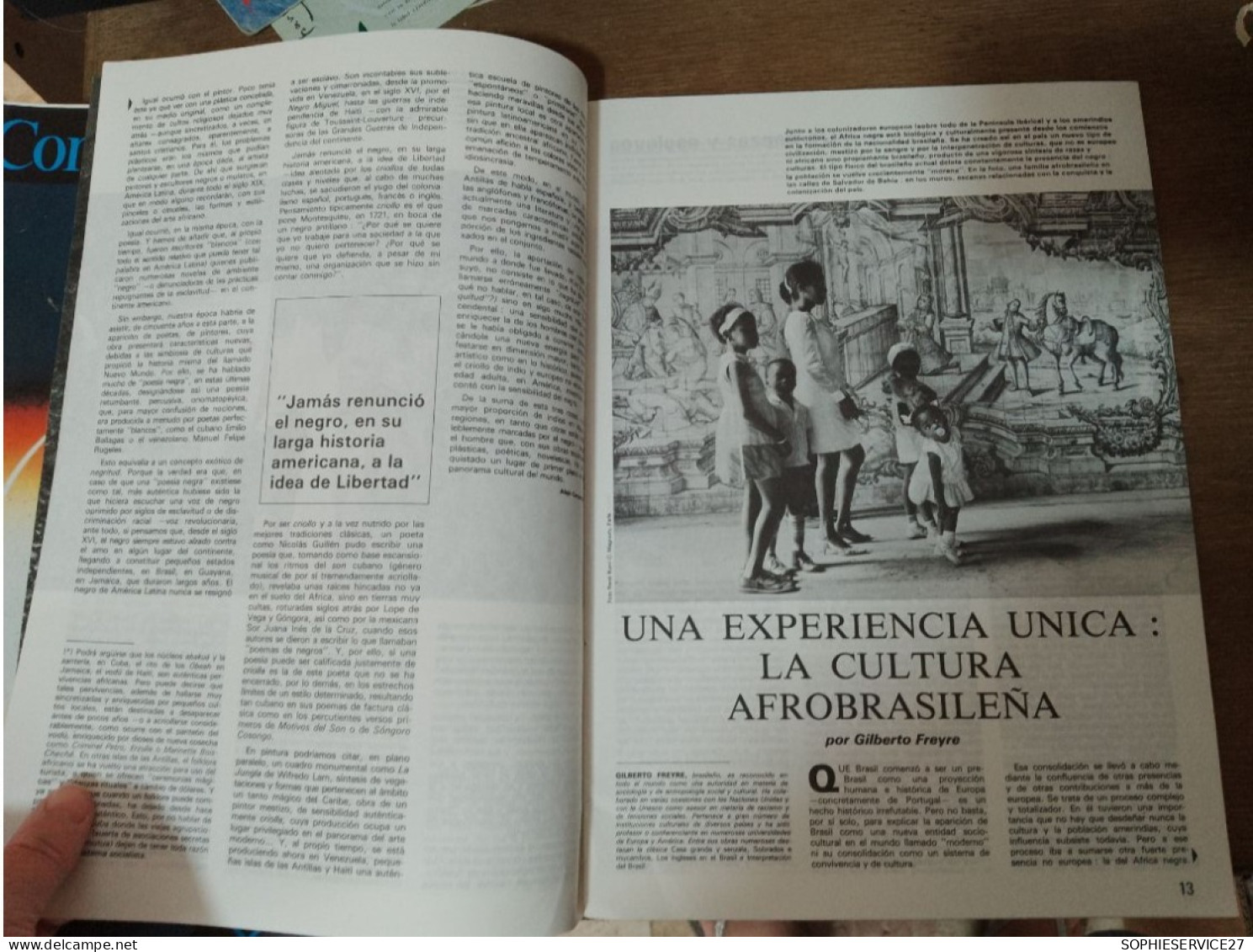 130 //  EL CORREO / UNA VENTANA ABIERTA AL MUNDO / UNESCO 1977 / AMERICA LATINA MULTIPLE Y UNA - Cultura