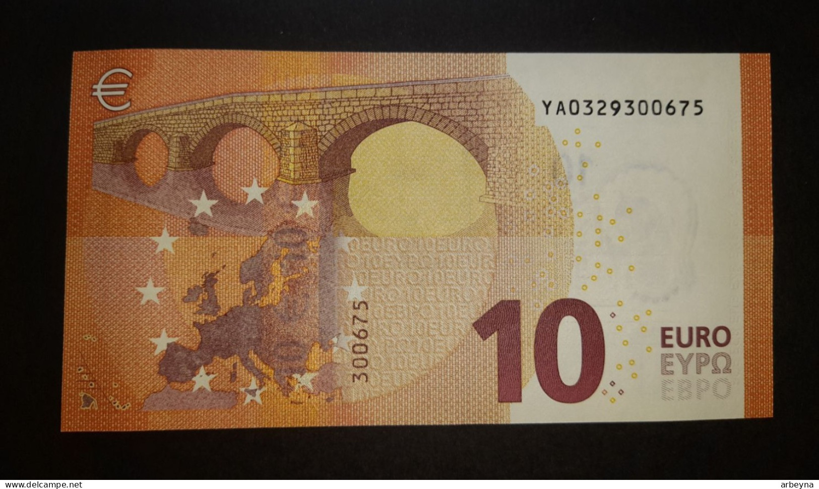 Greece 10YA Y001-A1   UNC   Draghi  Signature - 10 Euro