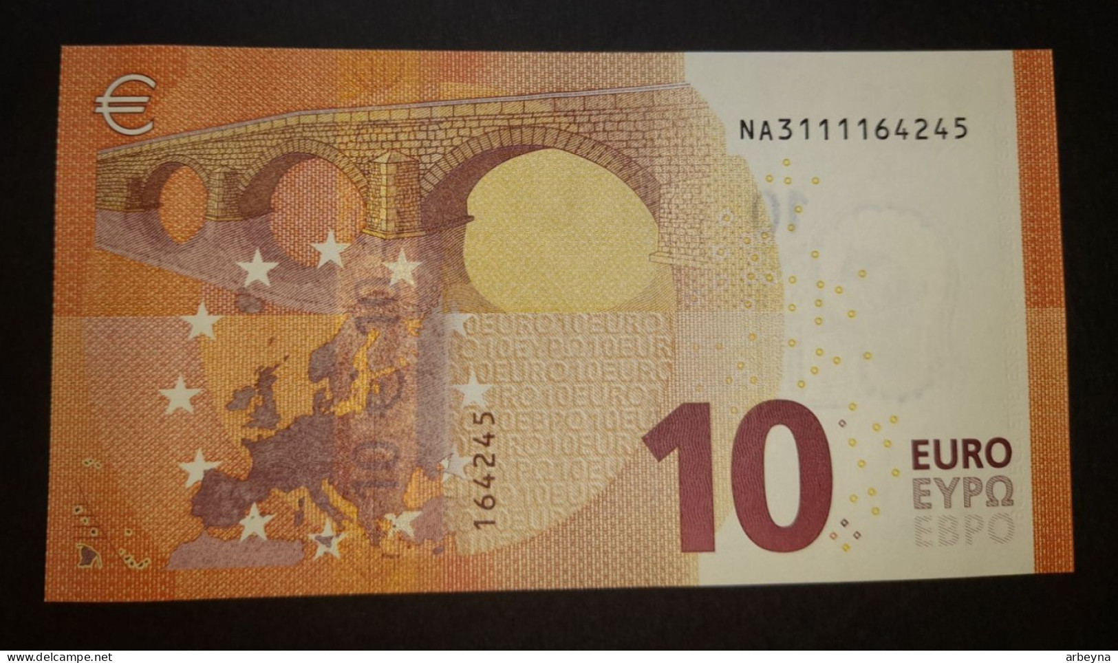 Austria 10NA N002   UNC   Draghi  Signature - 10 Euro