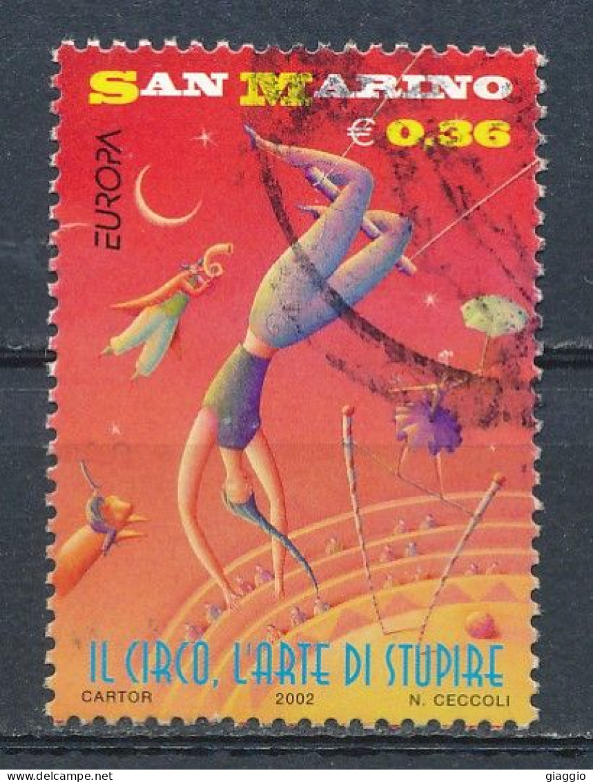 °°° SAN MARINO - Y&T N°1805 - 2002 °°° - Used Stamps