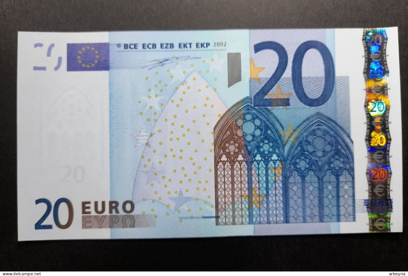 Portugal 20M U004  UNC Duisenberg Signature - 20 Euro