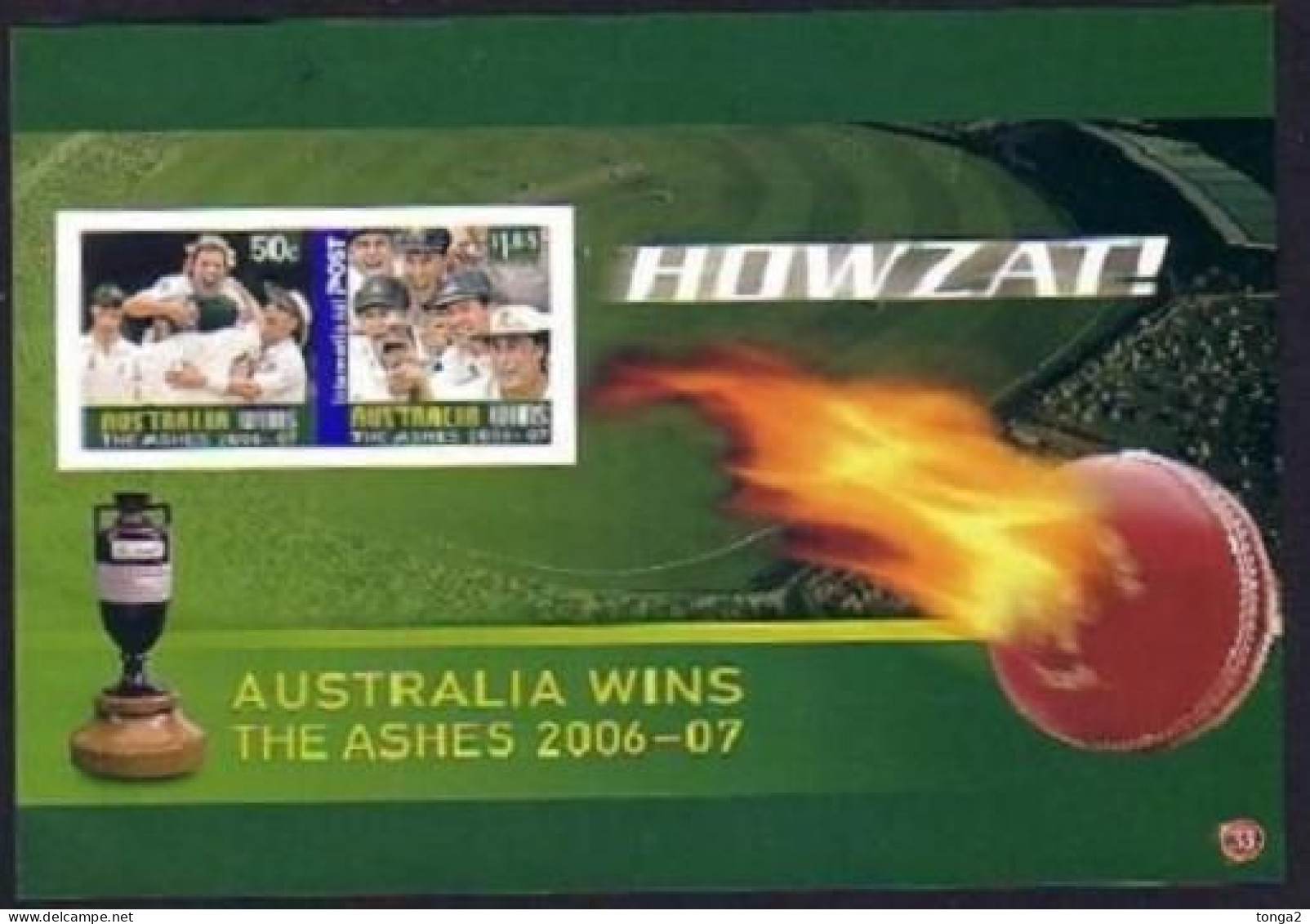 AUSTRALIA 2008 PRESTIGE BOOKLET HISTORY OF CRICKET - MINT NH - See 7 More Pictures Of The 7 Panes - Cricket