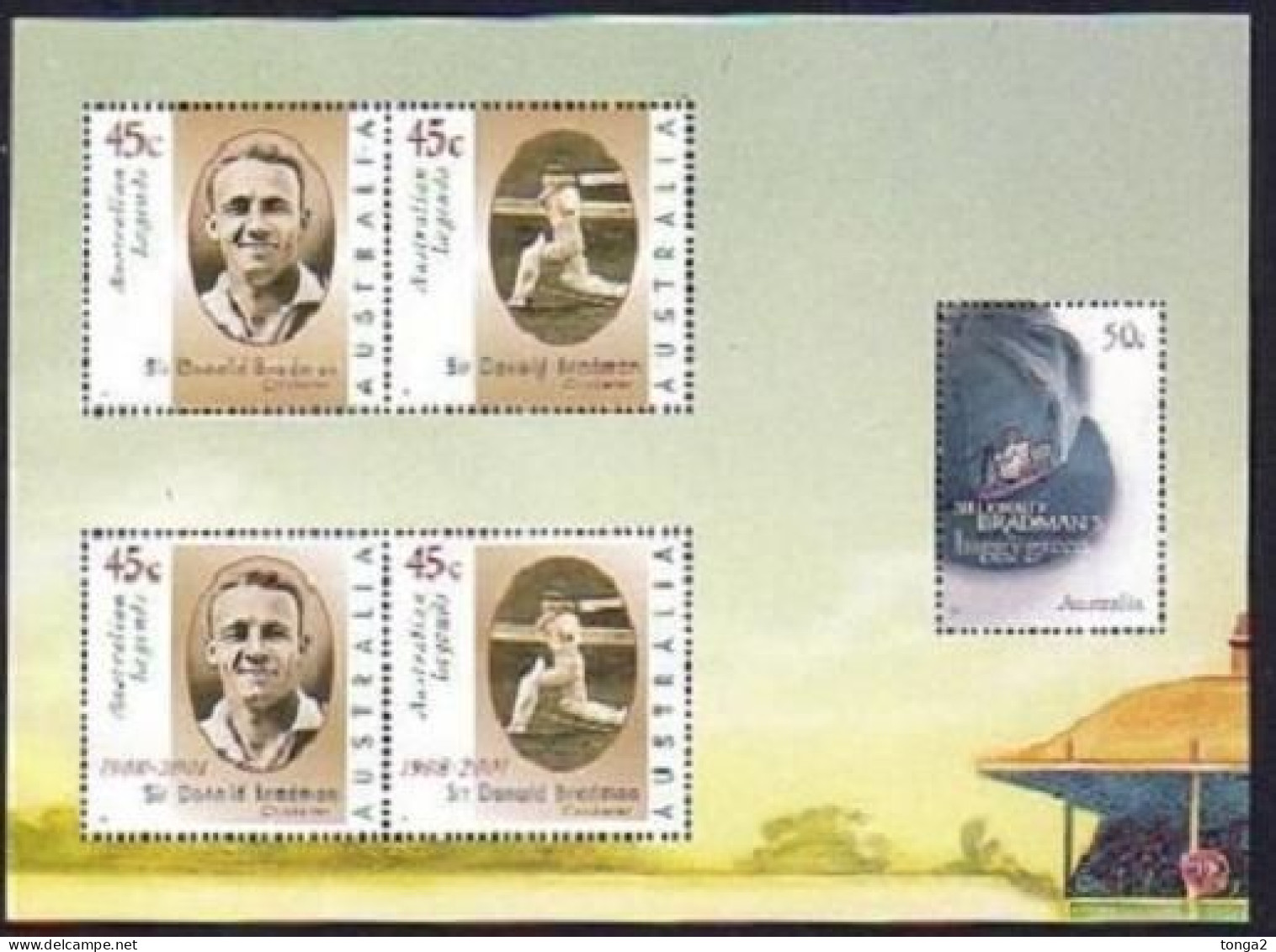 AUSTRALIA 2008 PRESTIGE BOOKLET HISTORY OF CRICKET - MINT NH - See 7 More Pictures Of The 7 Panes - Cricket