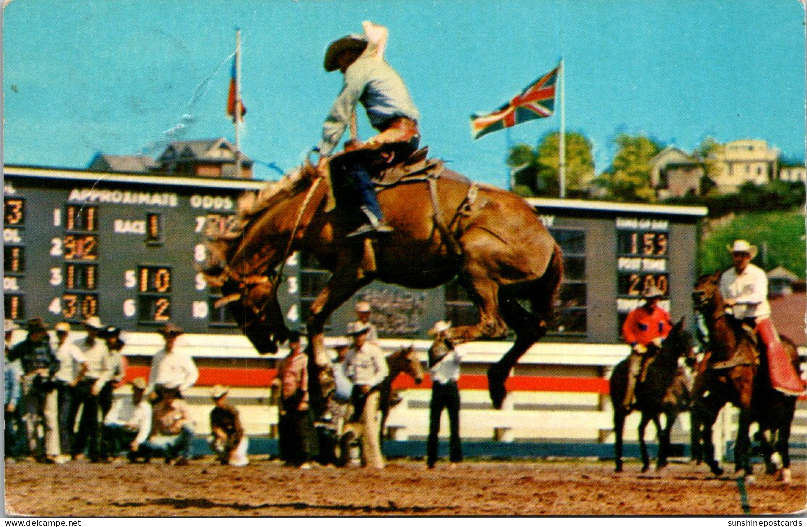 Canada Calgary Stampede Bronc Riding 1959 - Calgary