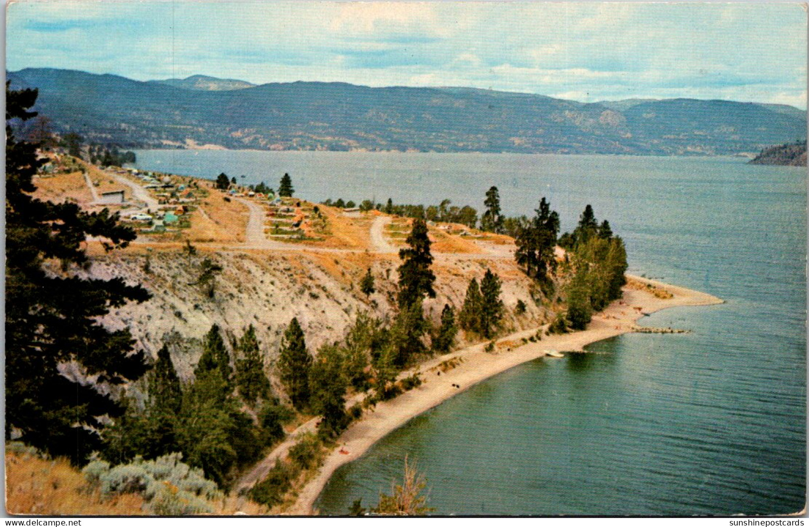 Canada British Columbia Lake Okanagan Camping Sites Between Penticton And Kelowna 1963 - Penticton