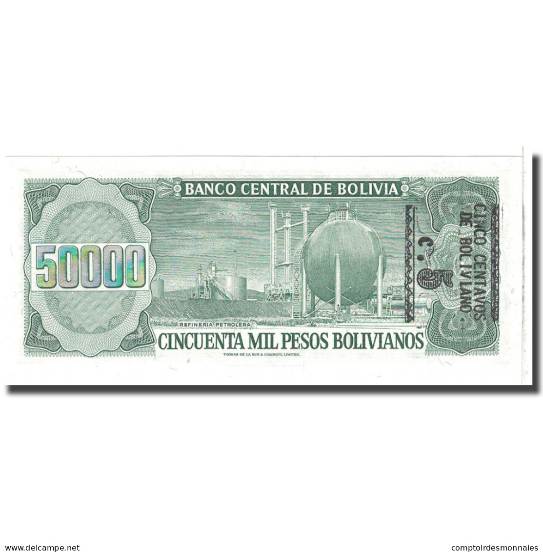 Billet, Bolivie, 50,000 Pesos Bolivianos, 1984, 1984-06-05, KM:170a, NEUF - Bolivien