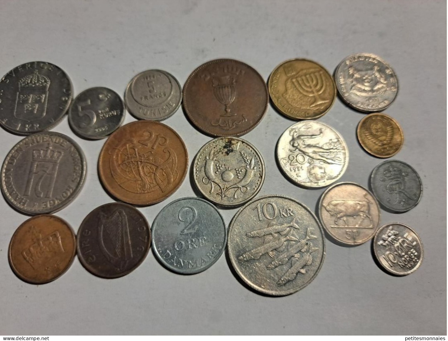 Lot De  18 Monnaies   ( 614 ) E - Mezclas - Monedas