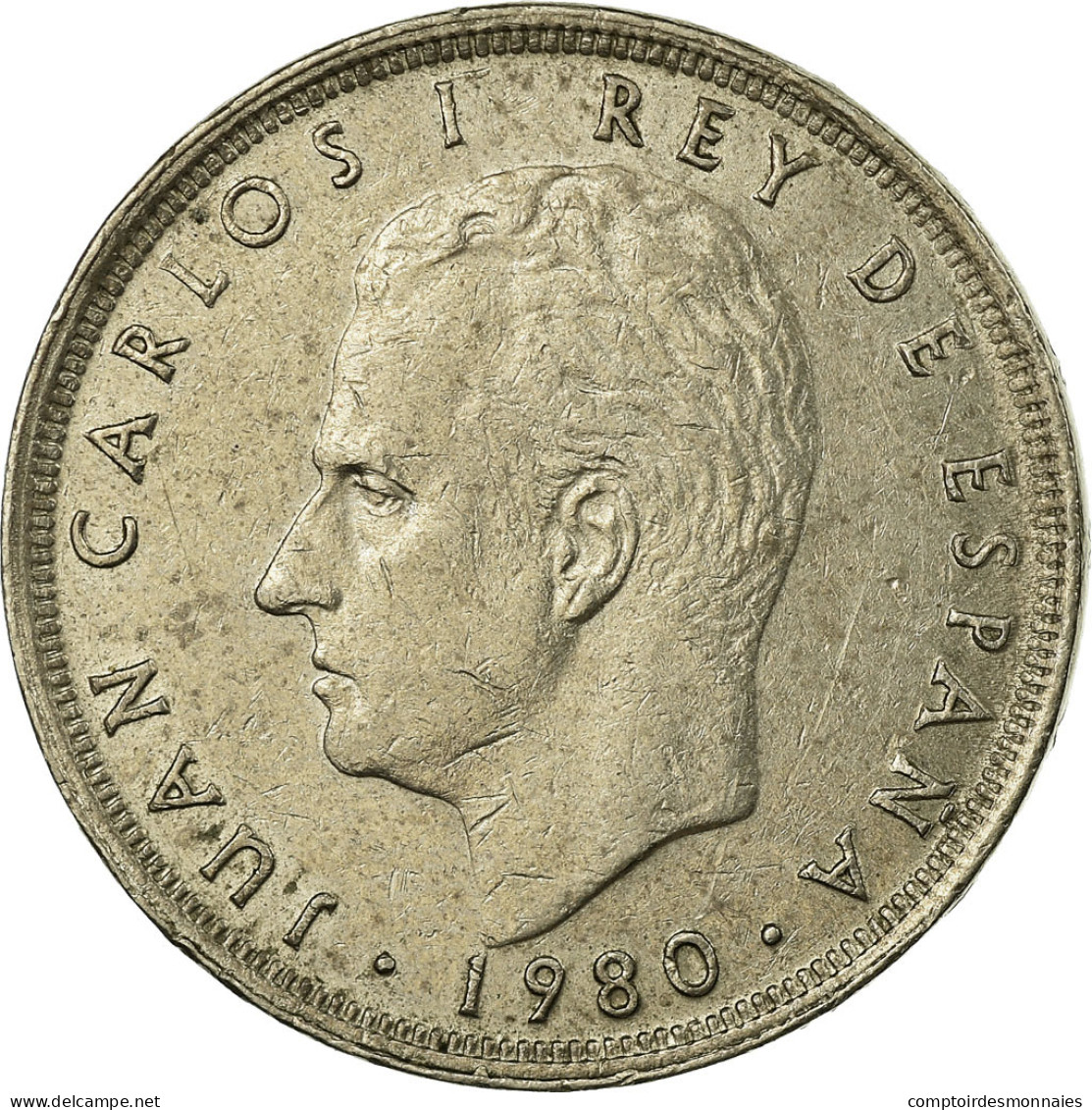 Monnaie, Espagne, Juan Carlos I, 25 Pesetas, 1981, TTB, Copper-nickel, KM:818 - 25 Peseta