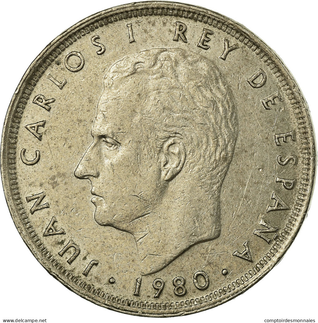 Monnaie, Espagne, Juan Carlos I, 25 Pesetas, 1981, TTB, Copper-nickel, KM:818 - 25 Pesetas