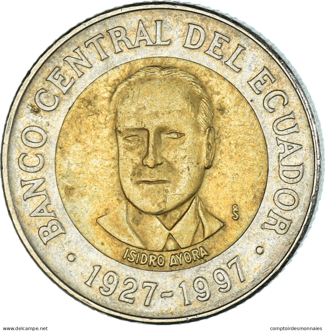 Monnaie, Équateur, 500 Sucres, 1997 - Ecuador