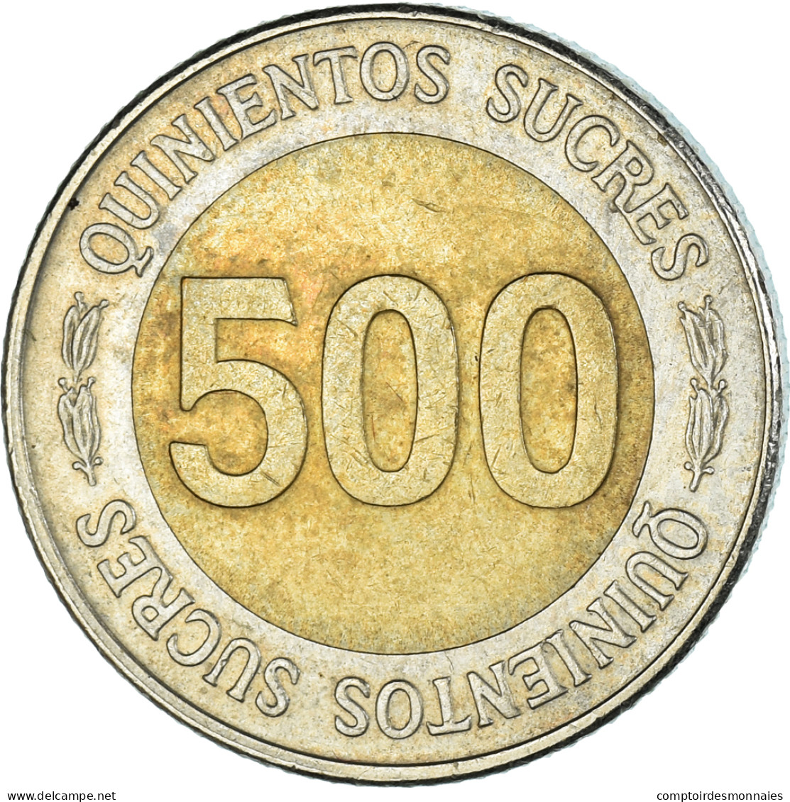 Monnaie, Équateur, 500 Sucres, 1997 - Ecuador