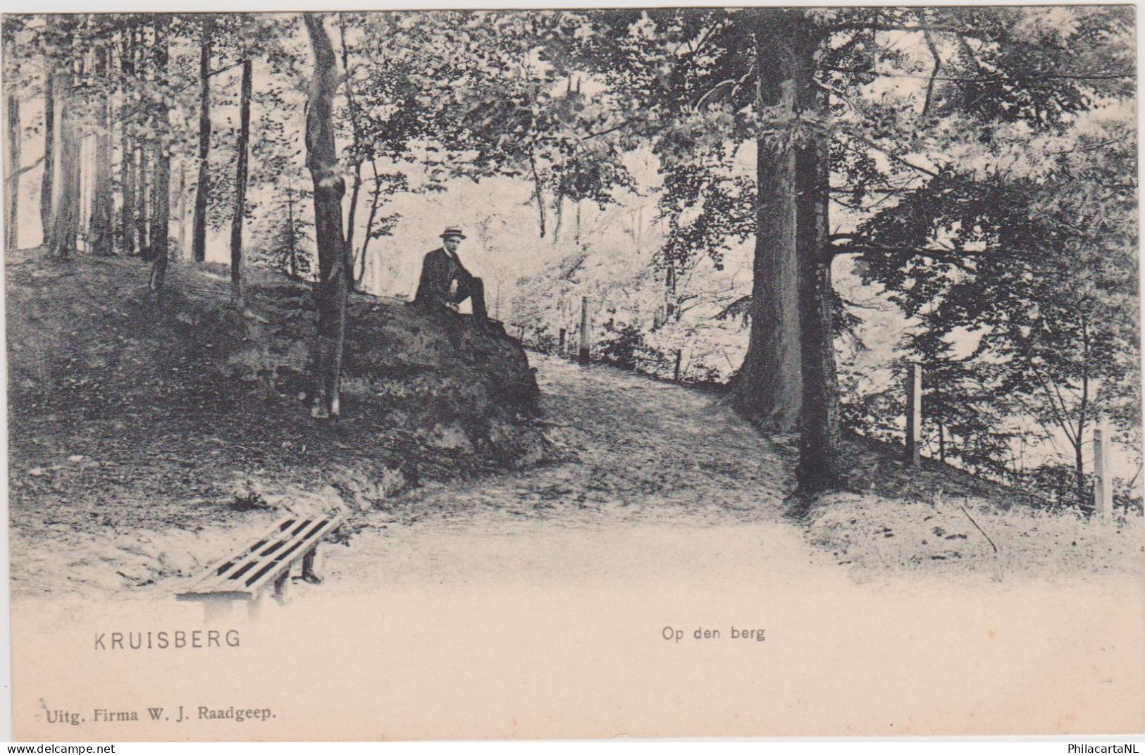 Doetinchem Kruisberg - Op Den Berg Met Man - Zeer Oud - Doetinchem