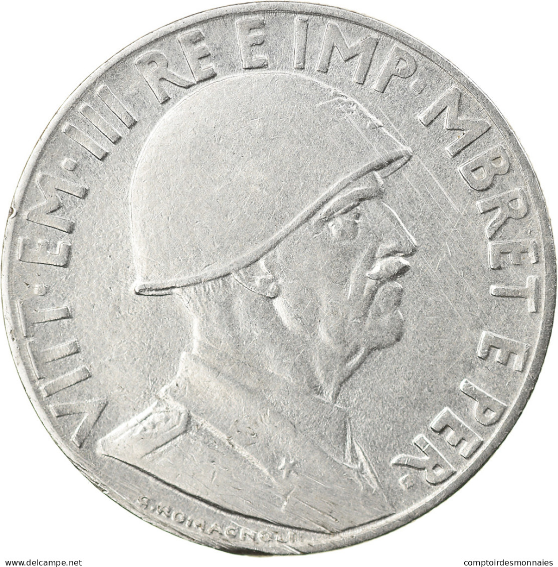 Monnaie, Albania, Vittorio Emanuele III, 0.20 Lek, 1940, Rome, TTB+, Stainless - Albanien
