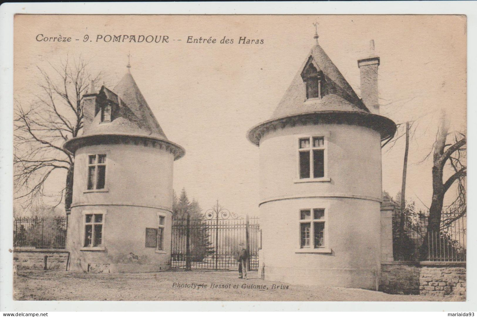 ARNAC POMPADOUR - CORREZE - POMPADOUR - ENTREE DES HARAS - Arnac Pompadour