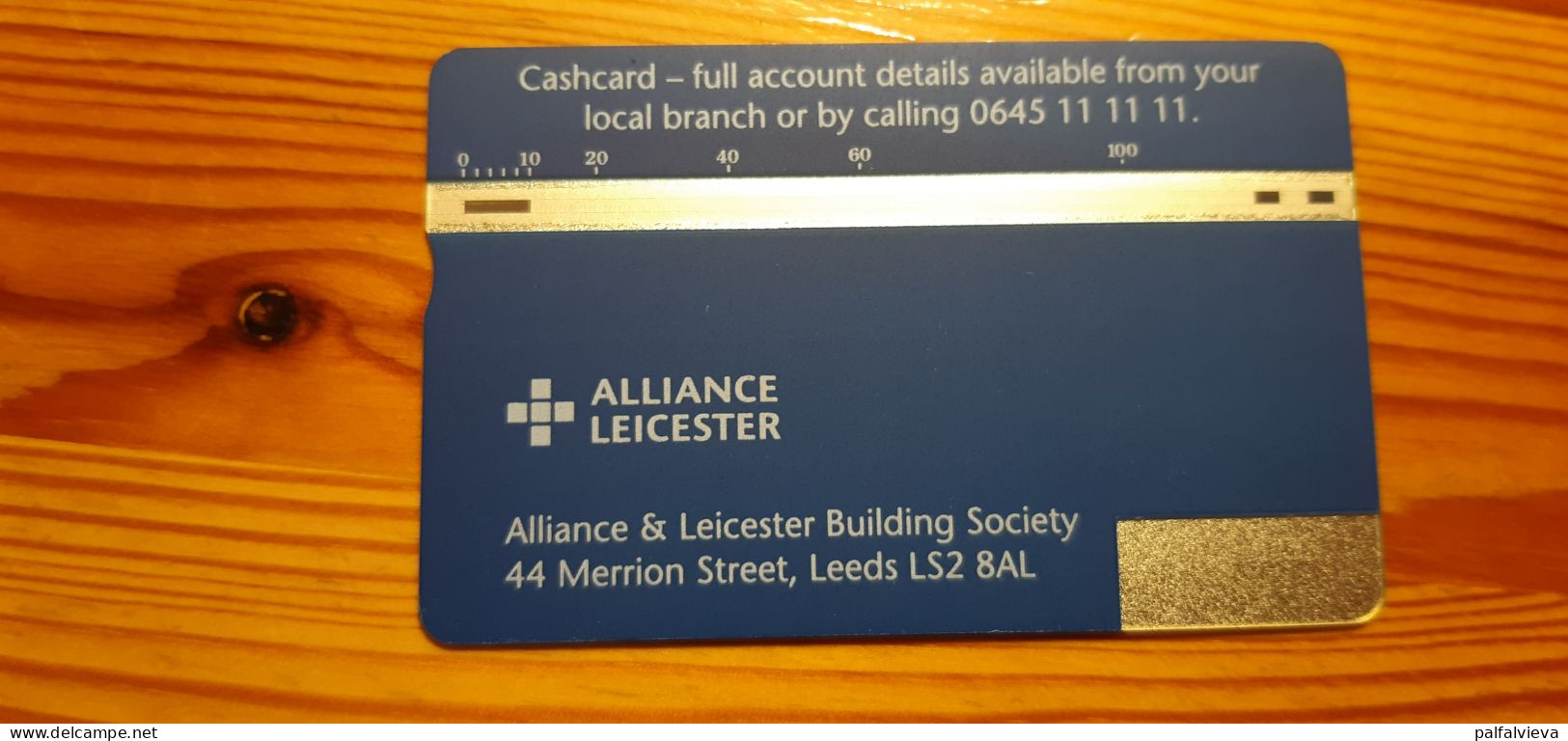 Phonecard United Kingdom, BT 605E - Alliance Leicester - BT Advertising Issues