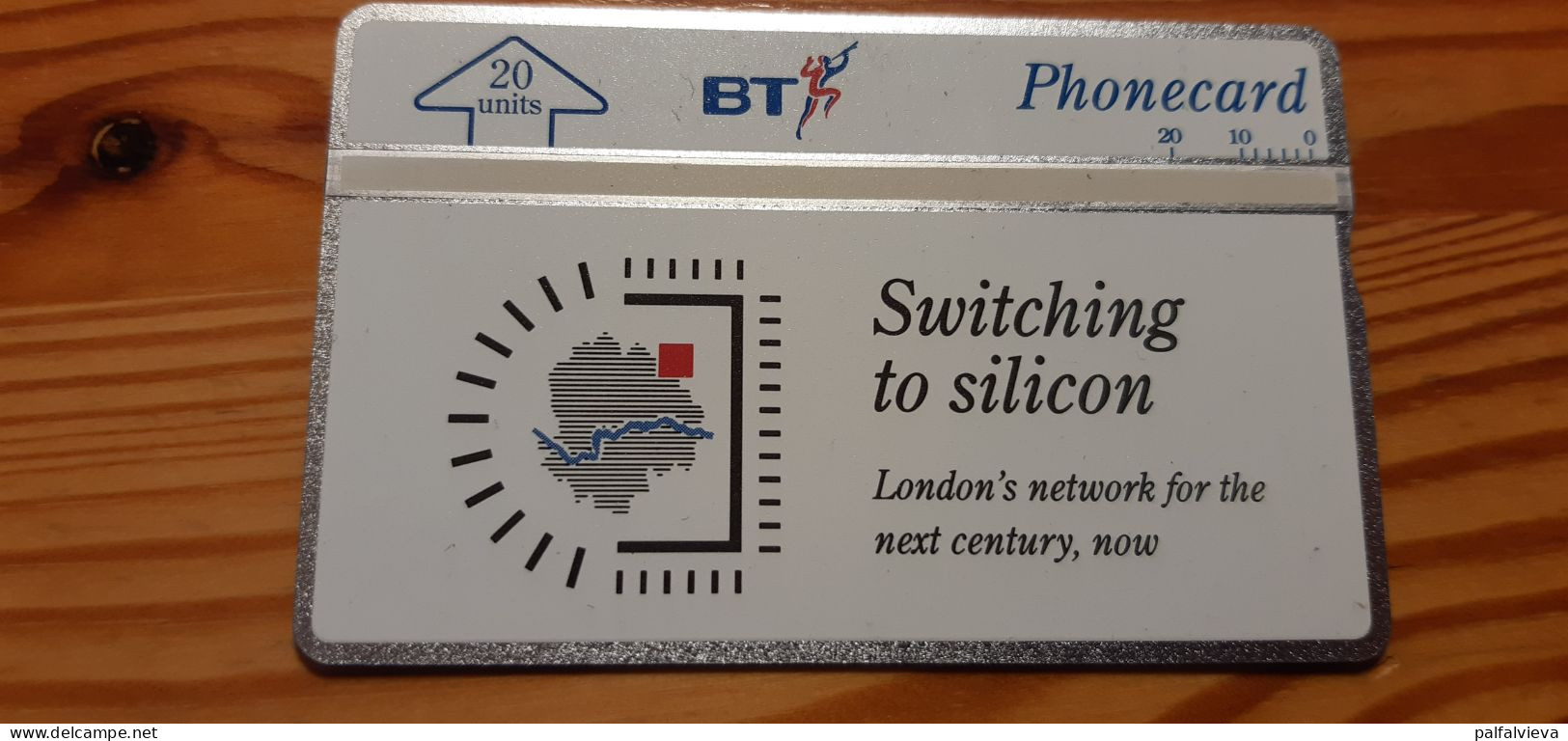 Phonecard United Kingdom, BT 224E - Switching To Silicon 4.500 Ex - BT Emissioni Pubblicitarie