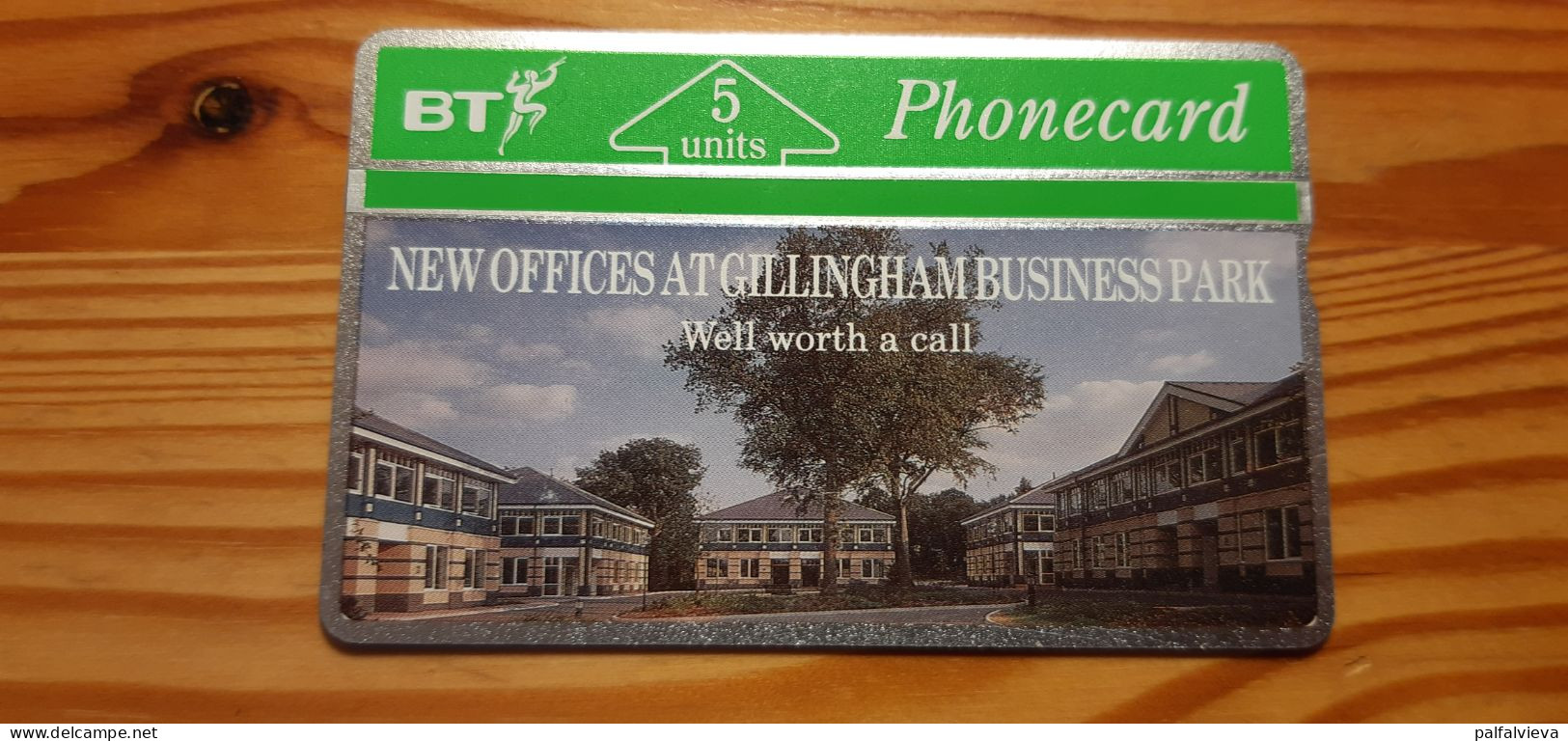Phonecard United Kingdom, BT 262H - Gillingham Business Park 5.500 Ex. - BT Werbezwecke