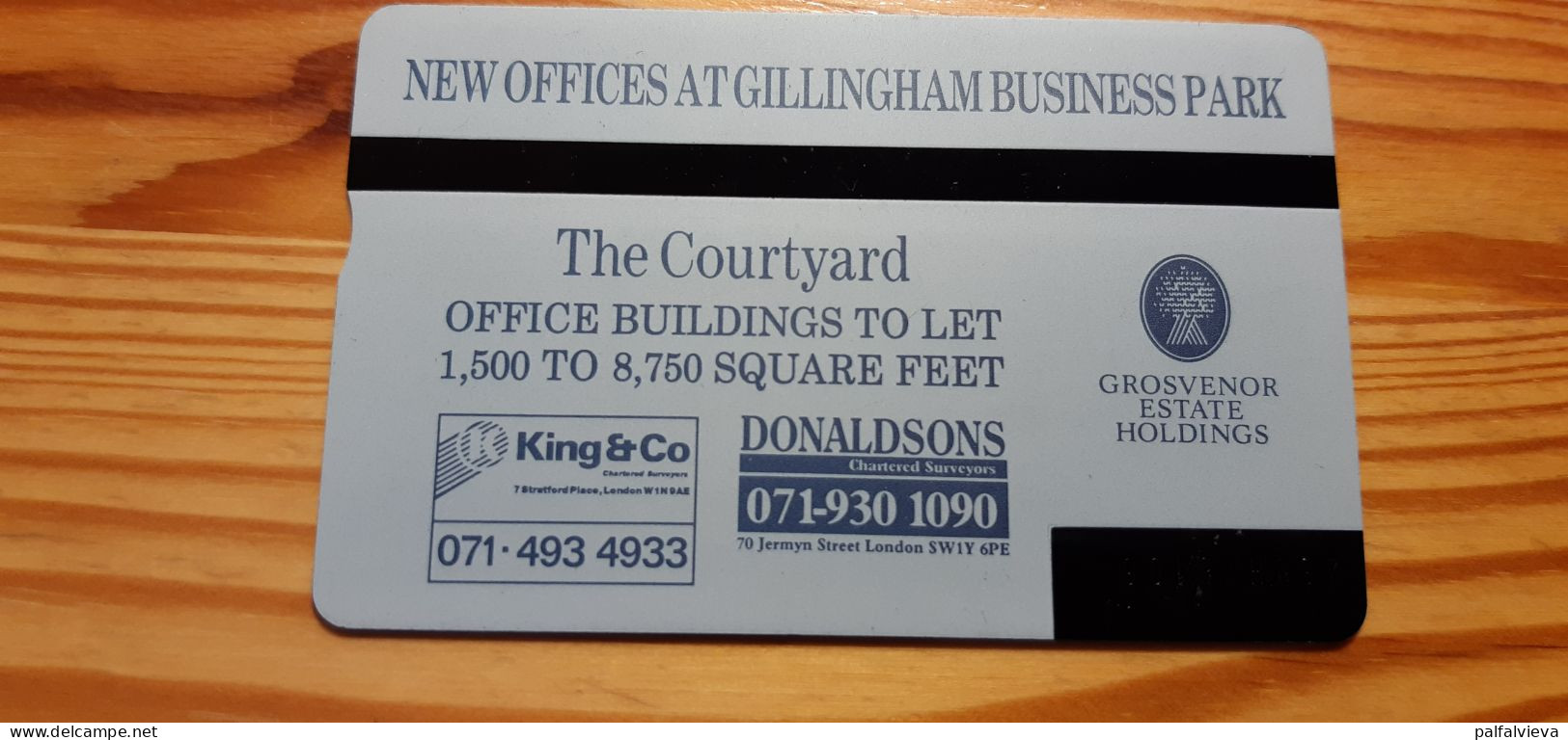 Phonecard United Kingdom, BT 262H - Gillingham Business Park 5.500 Ex. - BT Werbezwecke