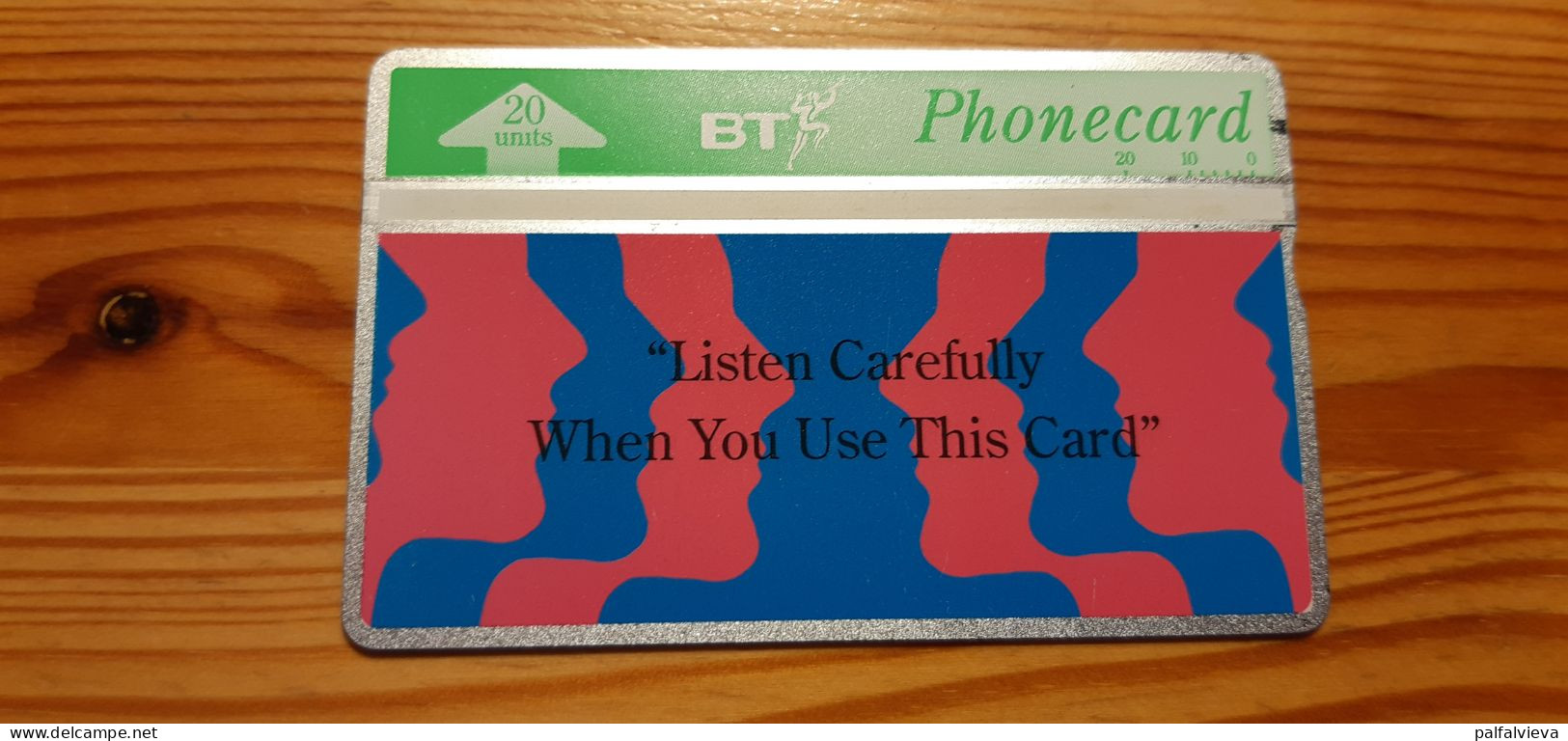 Phonecard United Kingdom, BT 229A - Listen Carefully 6.000 Ex. - BT Advertising Issues