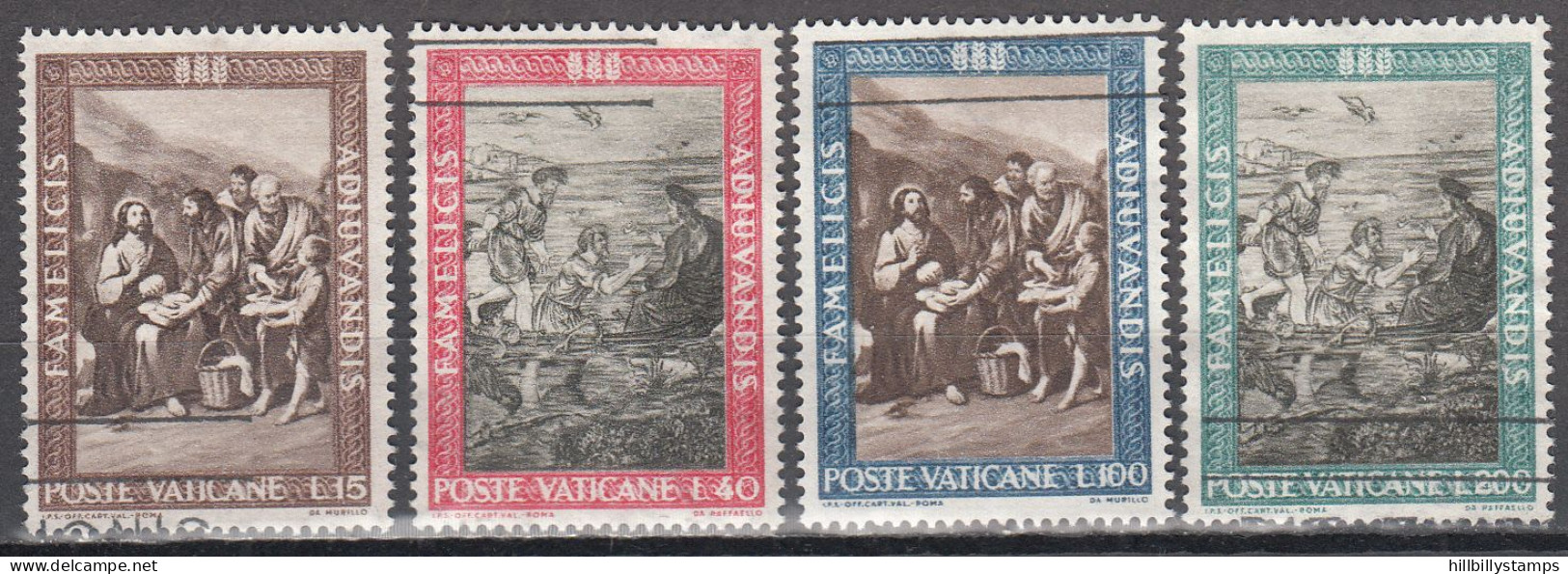 VATICAN   SCOTT NO 356-59  USED   YEAR  1963 - Used Stamps