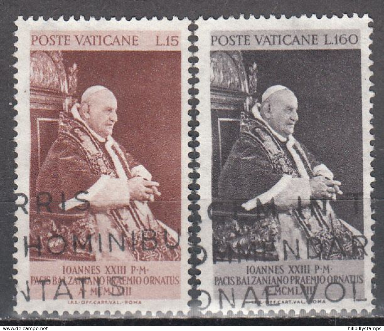 VATICAN   SCOTT NO 360-61  USED   YEAR  1963 - Gebraucht