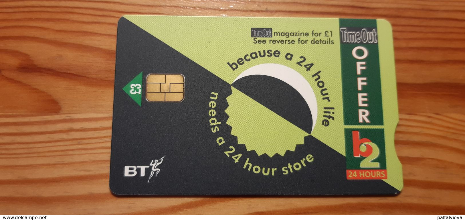 Phonecard United Kingdom, BT - Time Out - BT Promozionali