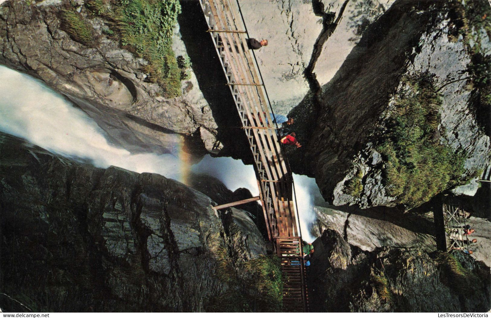 SUISSE - Trümmelbechschlucht Bein Lauterbrunnen -  Carte Postale Ancienne - Lauterbrunnen