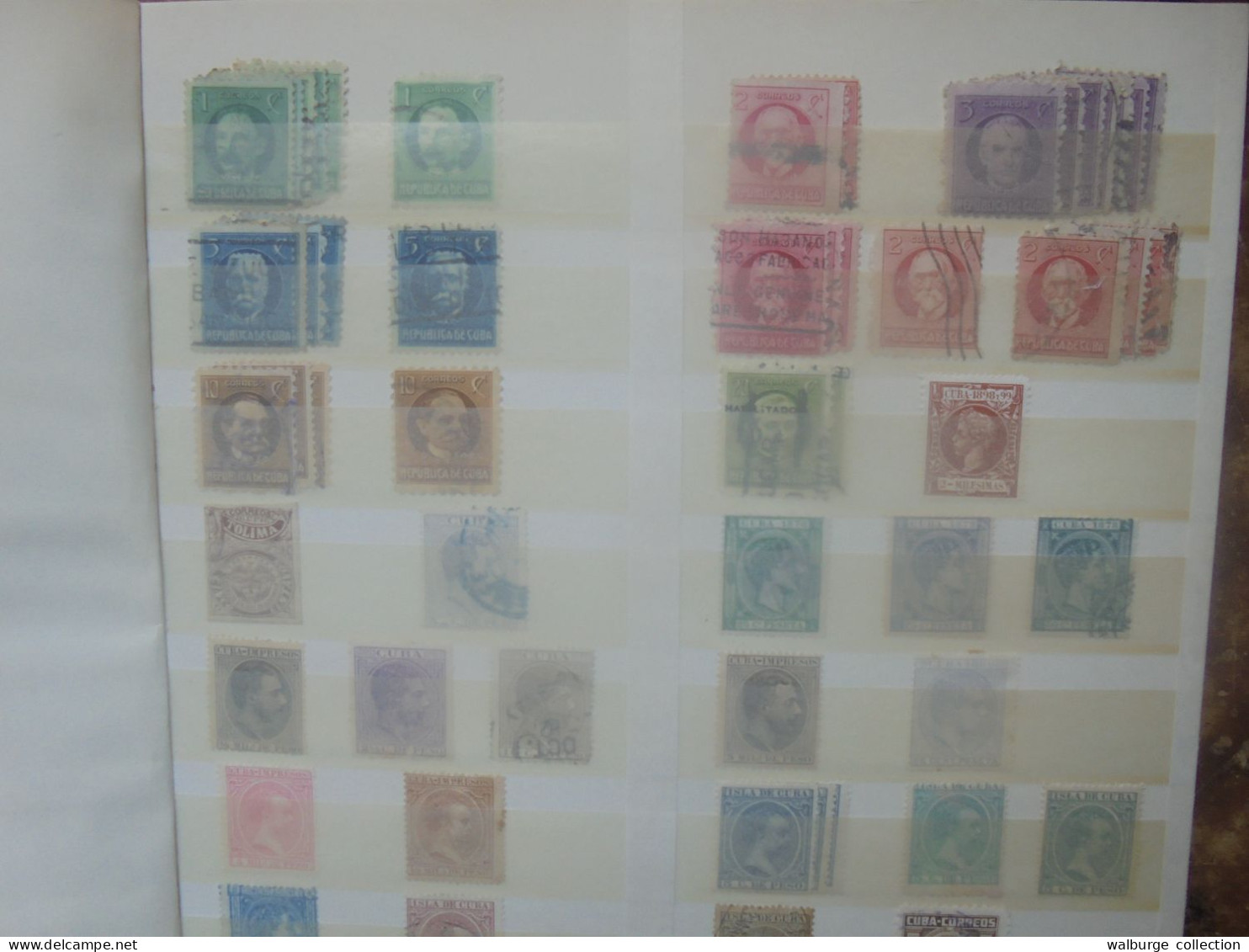 CUBA BELLE COLLECTION ANCIENS/RECENTS Dont MULTIPLES NEUFS/OBLITERES (4142) 1 KILO 300 - Collections, Lots & Series