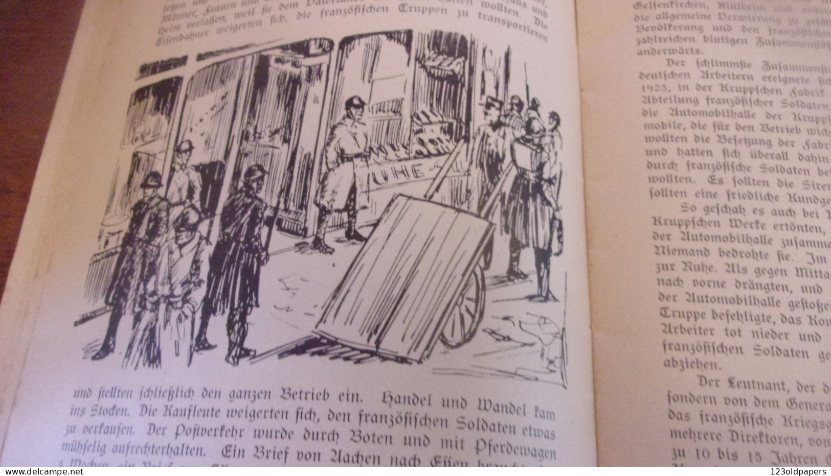 WWII Proff. Dr. Grimm, Essen : Die Franzosen An Rhein Und Ruhr, Um 1935  Nationalsozialismus - 1939-45