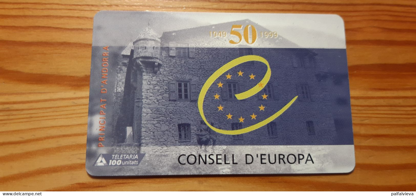 Phonecard Andorra - Council Of Europe - Andorre