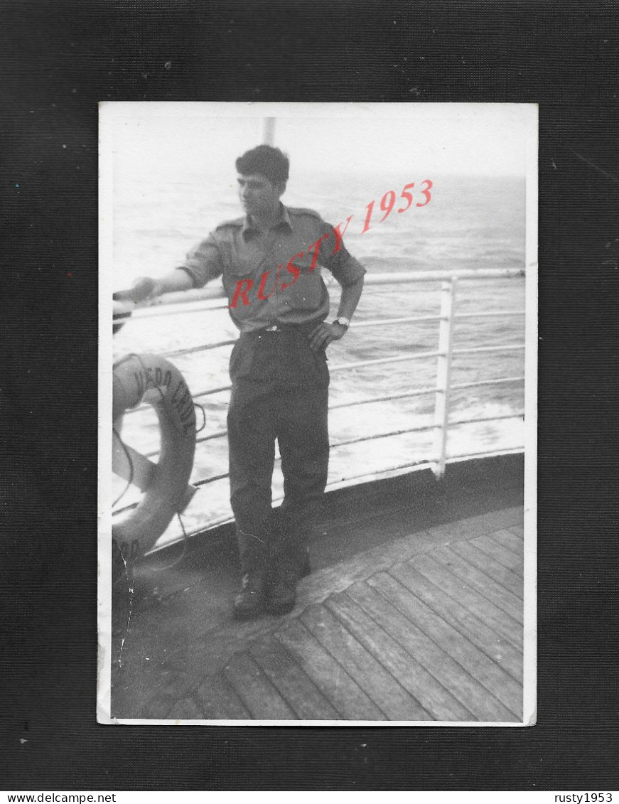 MILITARIA MARINE PORTUGAL ARMÉE PORTUGAISE  COLONIE PORTUGAISE DAQUIM ALTO ANGOLA AFRIQUE PHOTO 12,5X9 - Bateaux