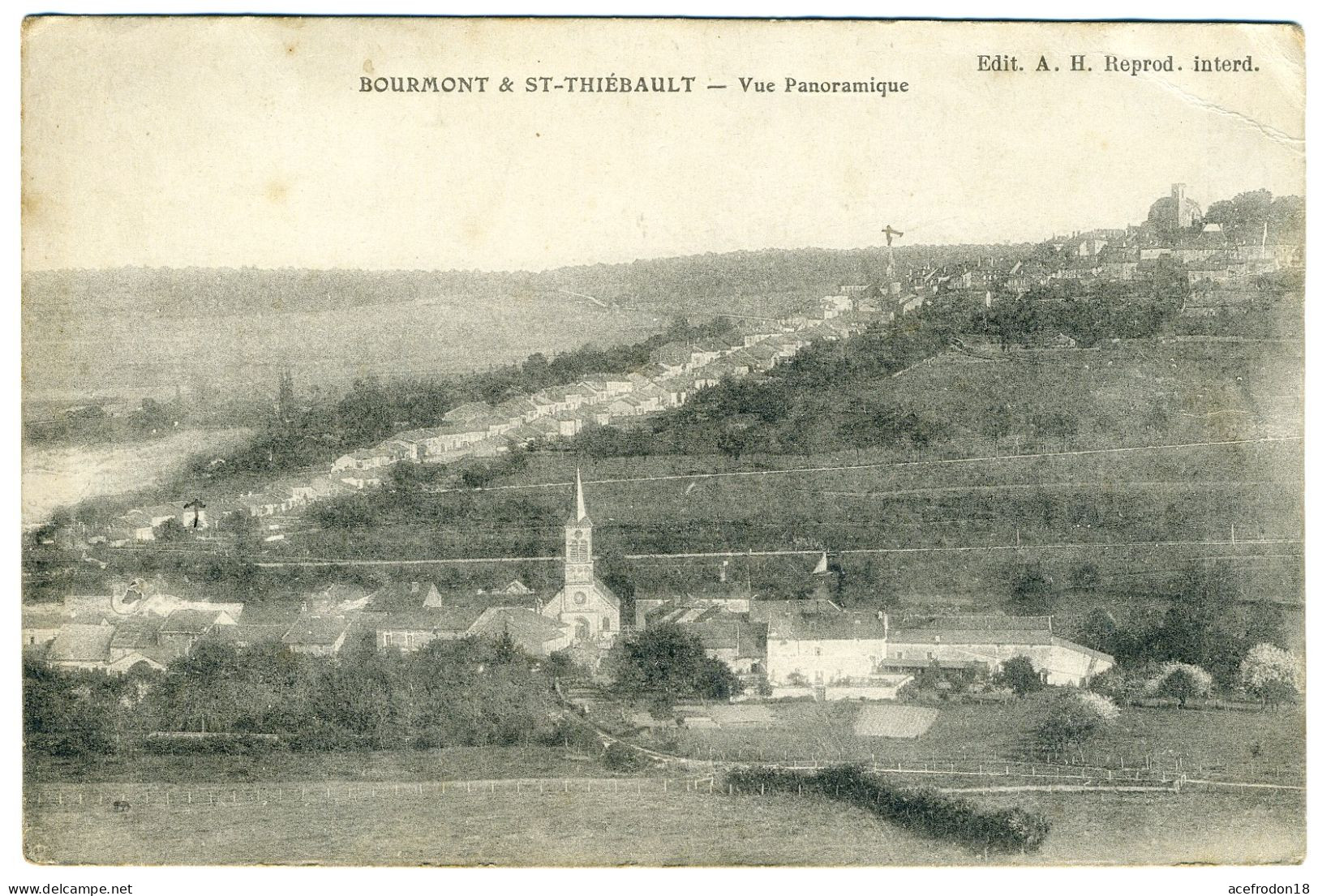 52 - Bourmont Et Saint-Thiébault - Vue Panoramique - Bourmont