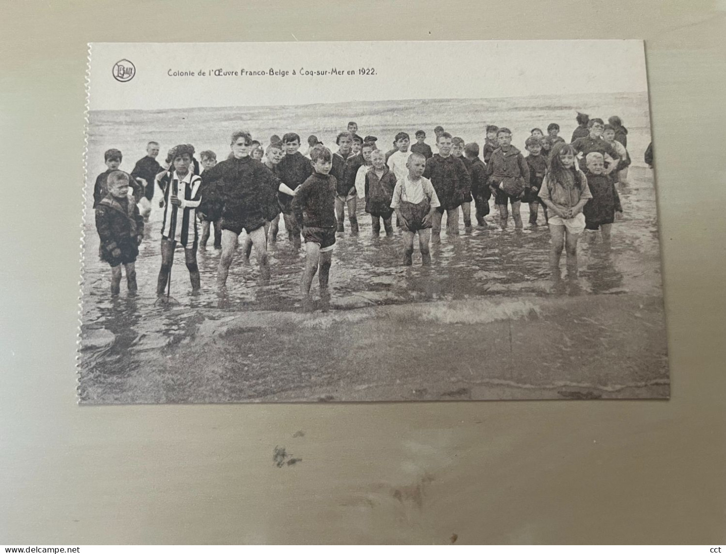 De Haan   Coq-sur-Mer  Colonie De L'Oeuvre Franco-Belge En 1922 - De Haan