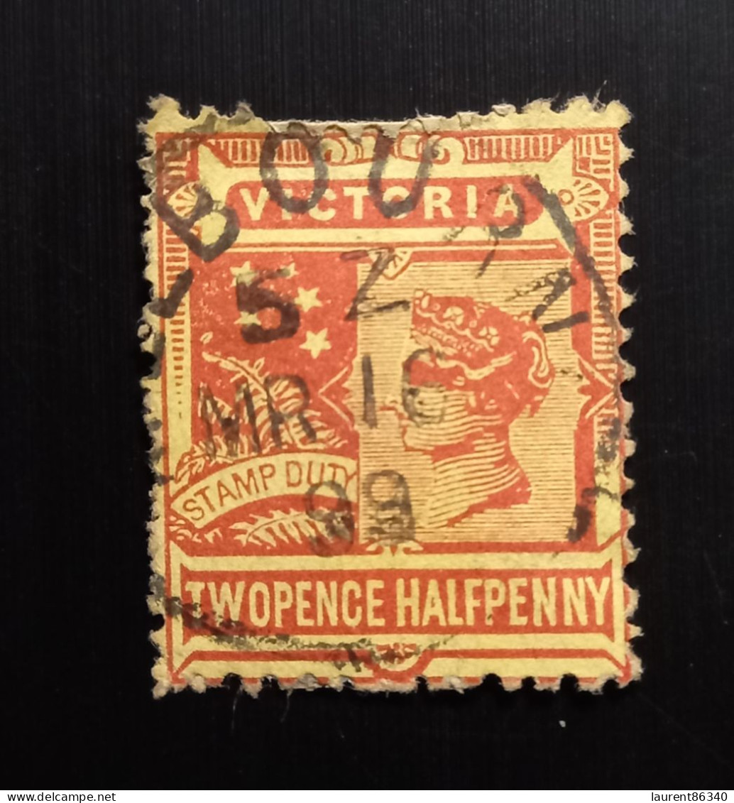 Australia Victoria 1890 -1899 Queen Victoria  – 2P Oblitéré - Oblitérés