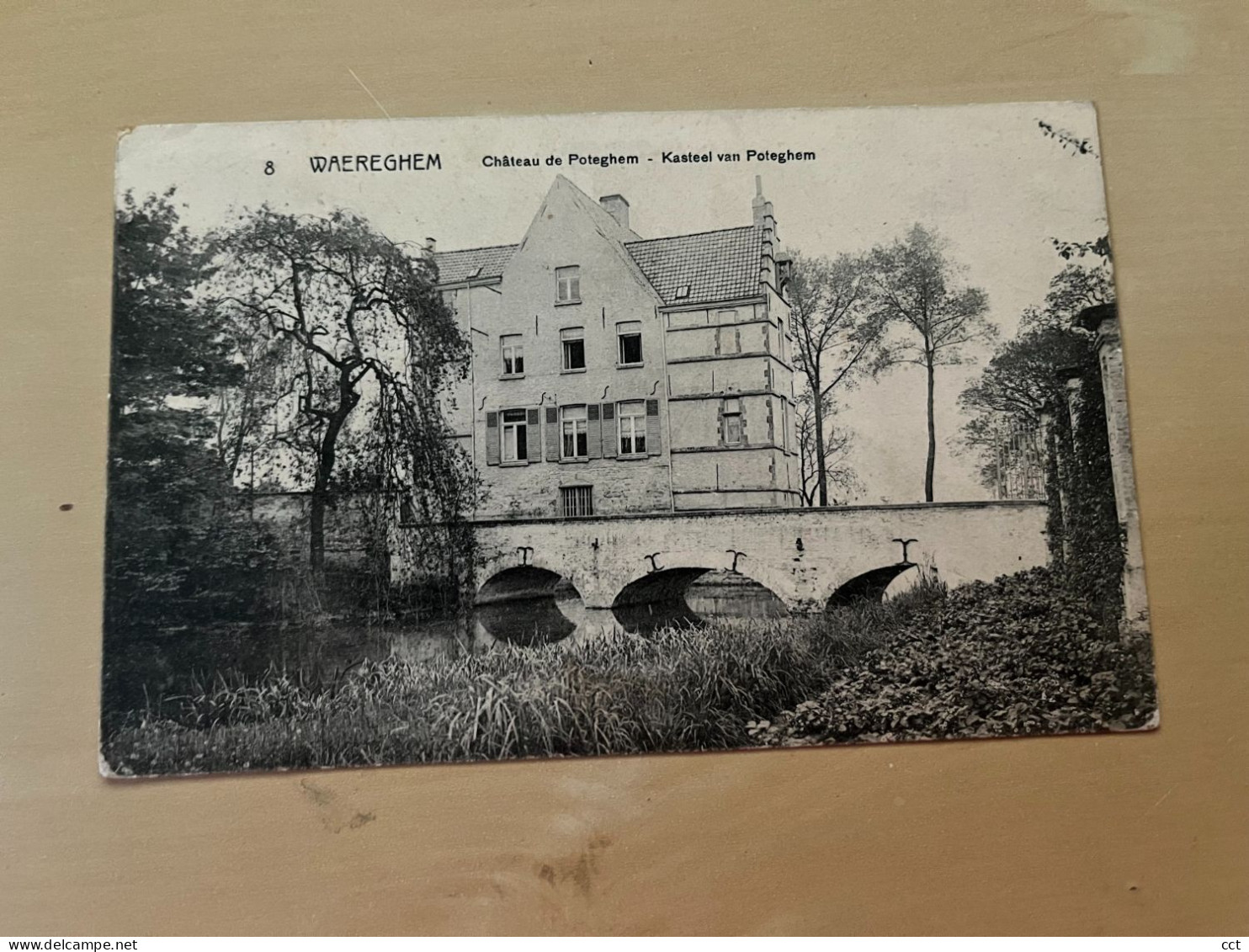 Waereghem  Waregem   Château De Potegem  Kasteel Van Poteghem    Edit P Vermeersch-Desmet  N° 8 - Waregem