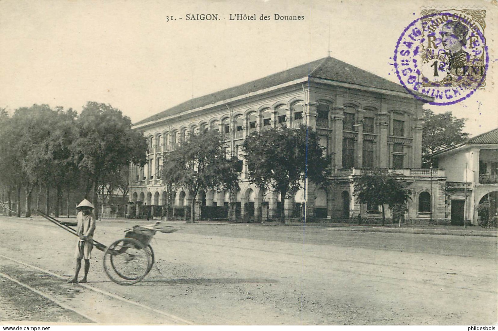 VIET NAM  SAIGON  Hotel Des Douanes - Vietnam