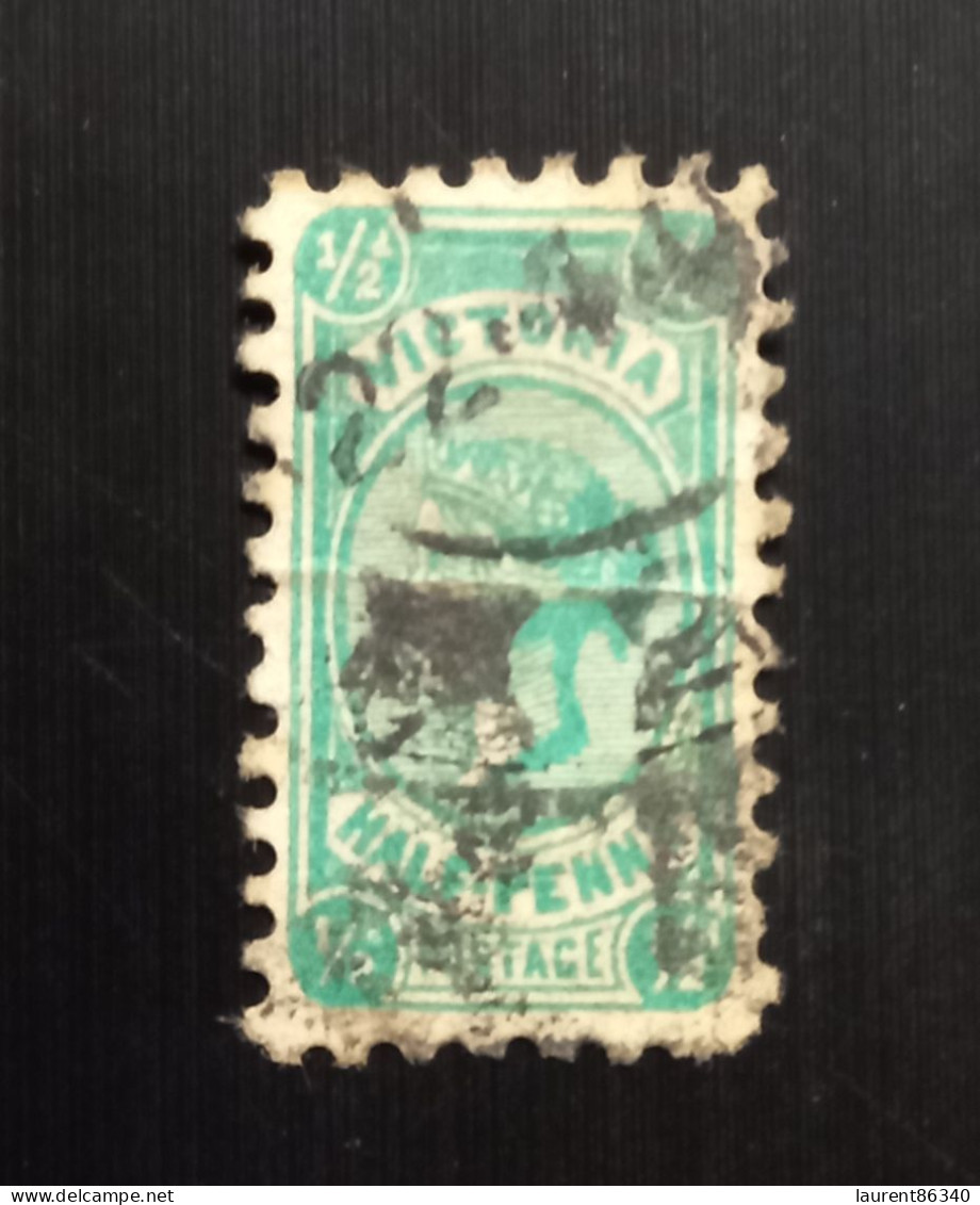 Australia Victoria 1890  Queen Victoria  – ½P  Oblitéré - Oblitérés