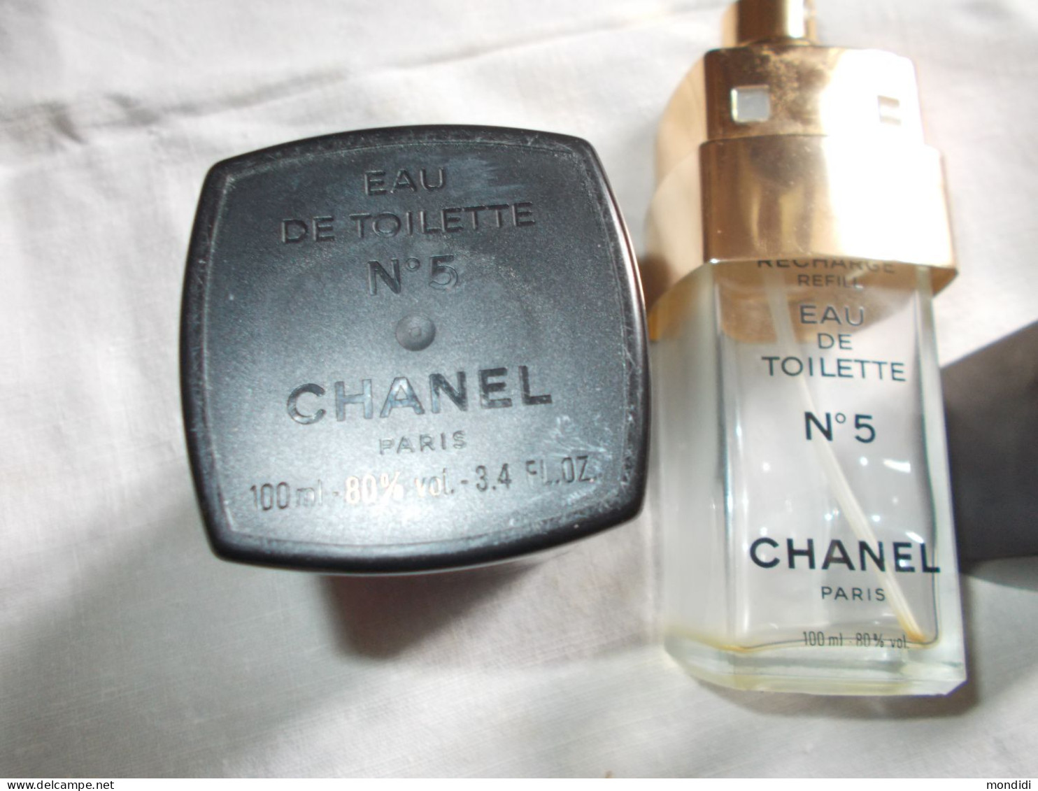 Ancien Vaporisateur Rechargeable Vide Chanel N° 5 Vintage - Bottles (empty)