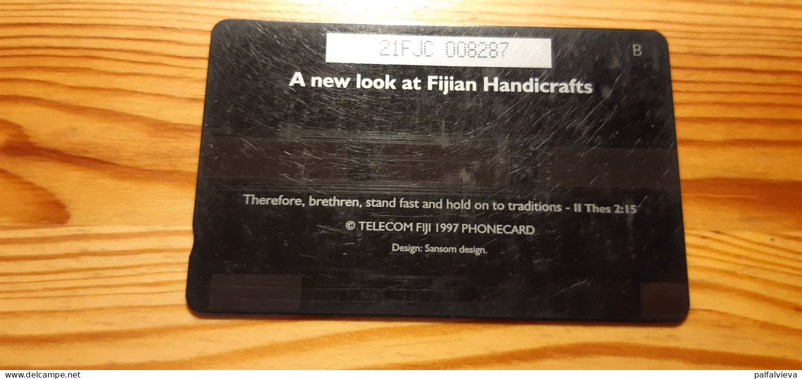 Phonecard Fiji, Telecom Fiji 21FJC - Fiji