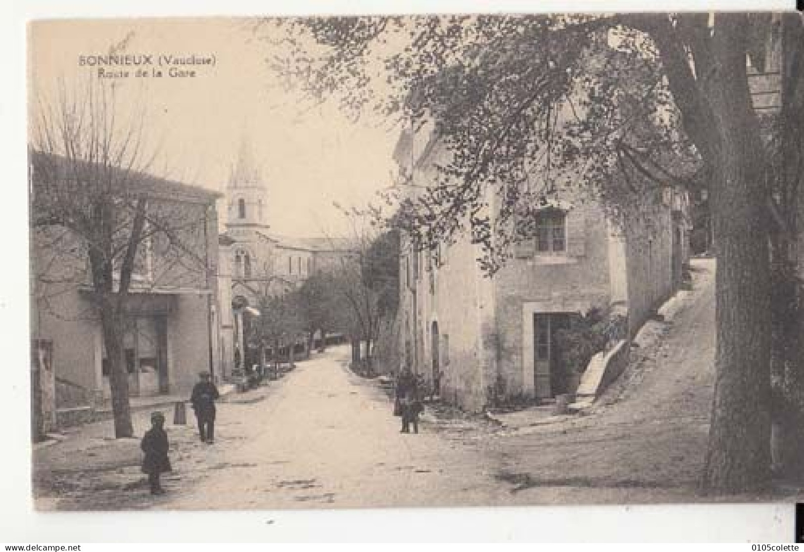 Carte France 84 - Bonnieux - Route De La Gare - Prix Fixe  - ( Cd056) - Bonnieux